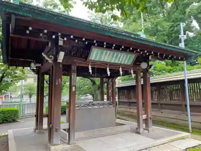 荏原神社の手水舎