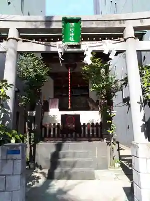 諏訪神社の鳥居