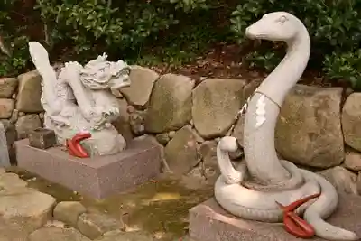 大山神社（自転車神社・耳明神社）の像