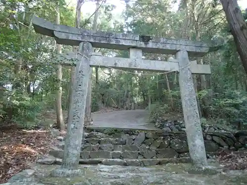 五王神社の鳥居