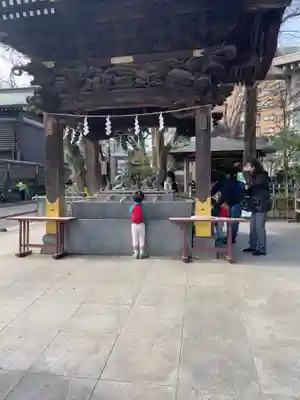 大國魂神社の手水舎