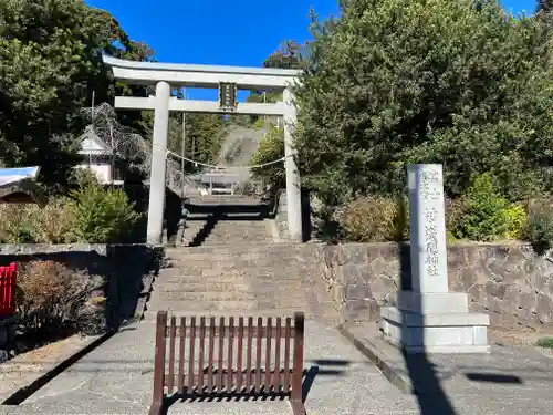 村山浅間神社の鳥居