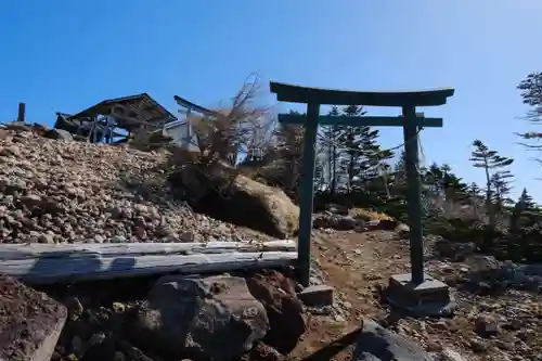 日光二荒山神社奥宮の鳥居