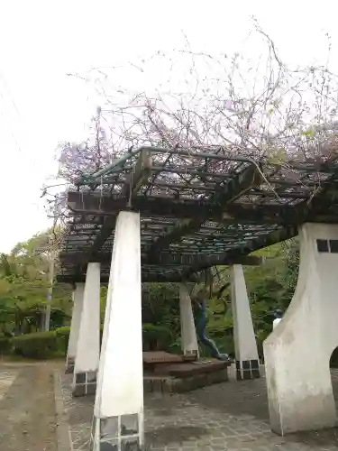 阿智神社の庭園