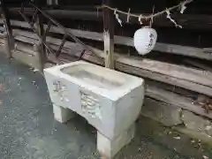 西島神社の手水