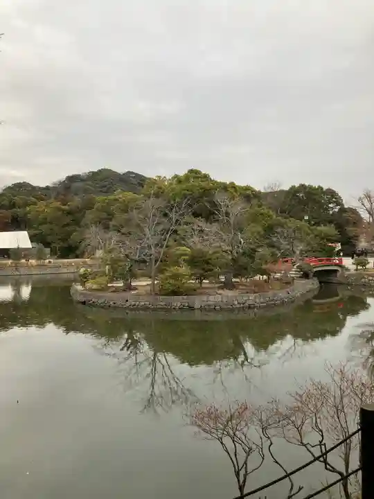 鶴岡八幡宮の庭園