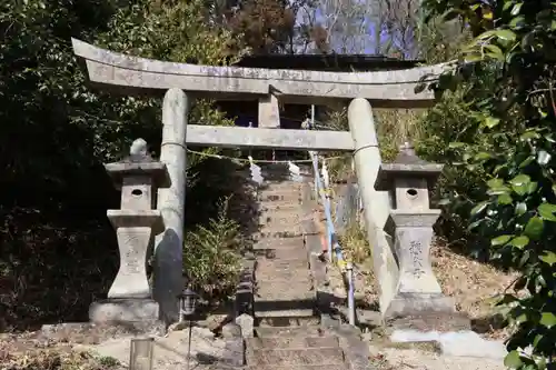 大六天麻王神社の鳥居