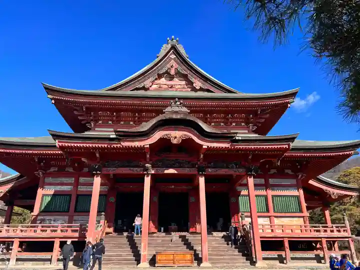 甲斐善光寺の本殿・本堂