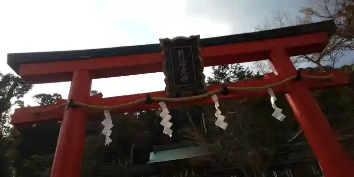 月読神社(松尾大社摂社)の鳥居