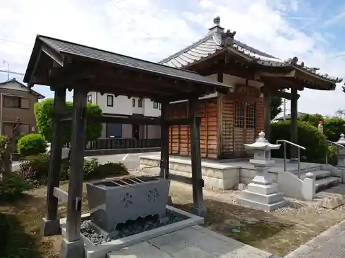 松林寺の手水舎
