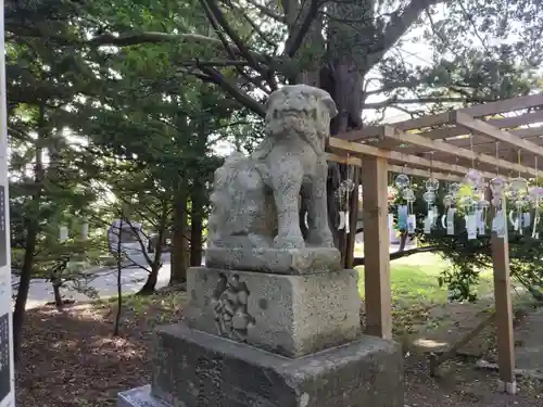 亀田八幡宮の狛犬