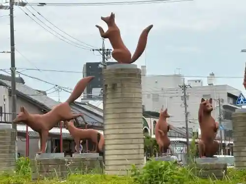 豊川閣　妙厳寺の周辺