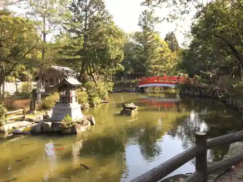 伊弉諾神宮の庭園