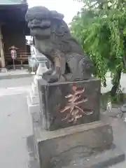 胡録神社の狛犬