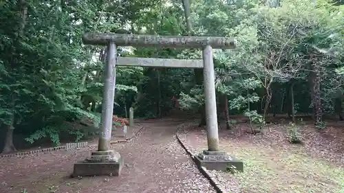 春日部八幡神社の鳥居