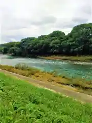 溝口竃門神社の周辺