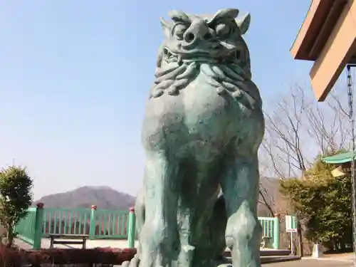 常陸国出雲大社の狛犬