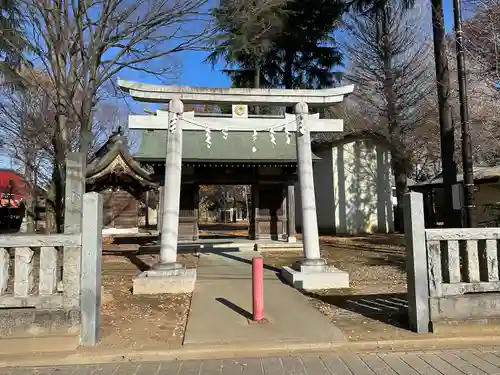 小野神社の鳥居