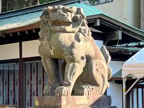 久留米宗社　日吉神社の狛犬