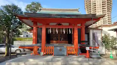麻布氷川神社の本殿・本堂