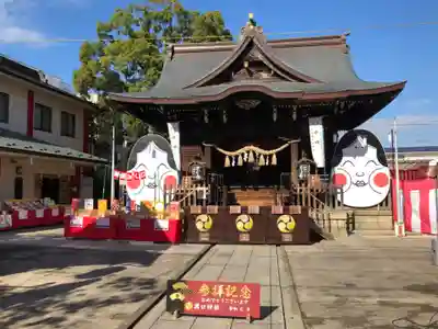 溝口神社の本殿・本堂