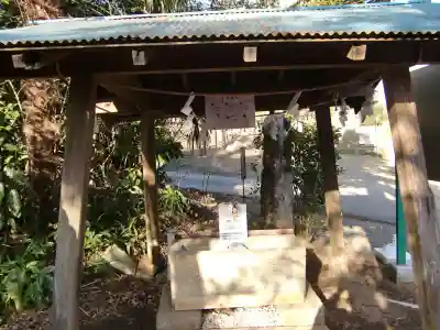 富里香取神社の手水舎