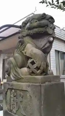 皆中稲荷神社の狛犬