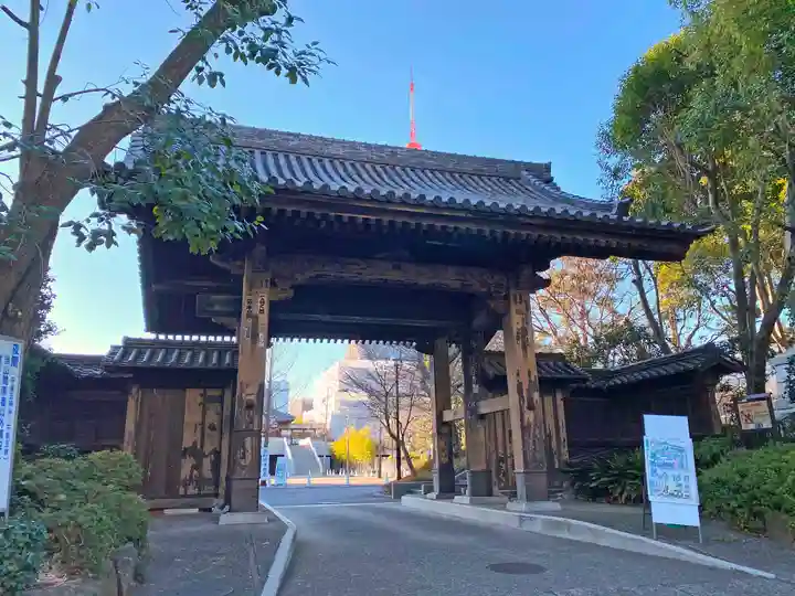 増上寺の山門・神門