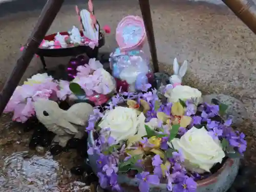 三輪神社の手水舎