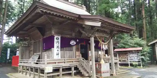 坪沼八幡神社の本殿・本堂