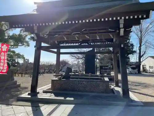 岡崎天満宮の手水舎