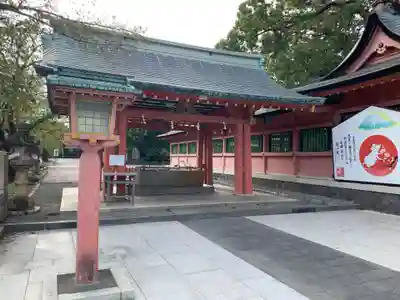 富士山本宮浅間大社の手水舎