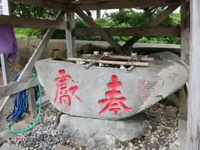 嚴島神社の手水舎