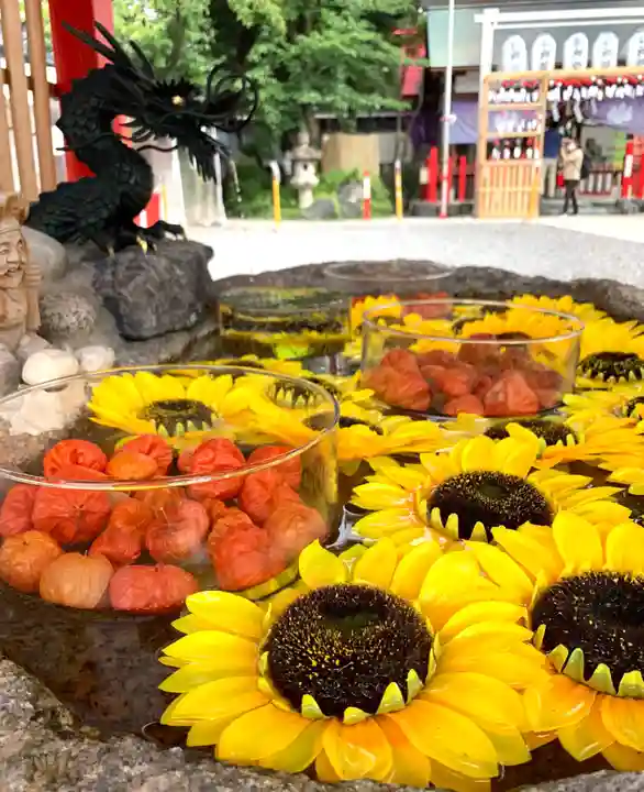 別小江神社の手水舎