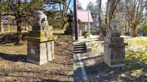 角田神社の狛犬