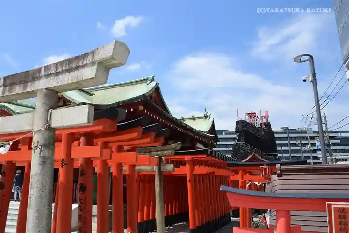 東京羽田 穴守稲荷神社の鳥居