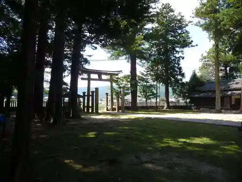 埋田神社の景色