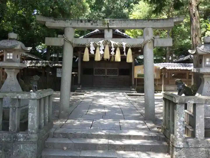 小竹八幡神社の鳥居