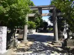 八劔神社の鳥居