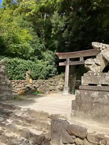 眞名井神社の狛犬