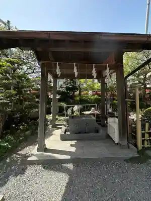 尾張猿田彦神社の手水舎