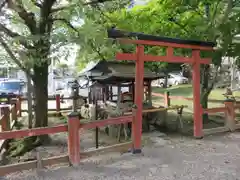 氷室神社の鳥居