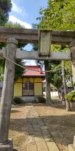 稲荷神社の鳥居