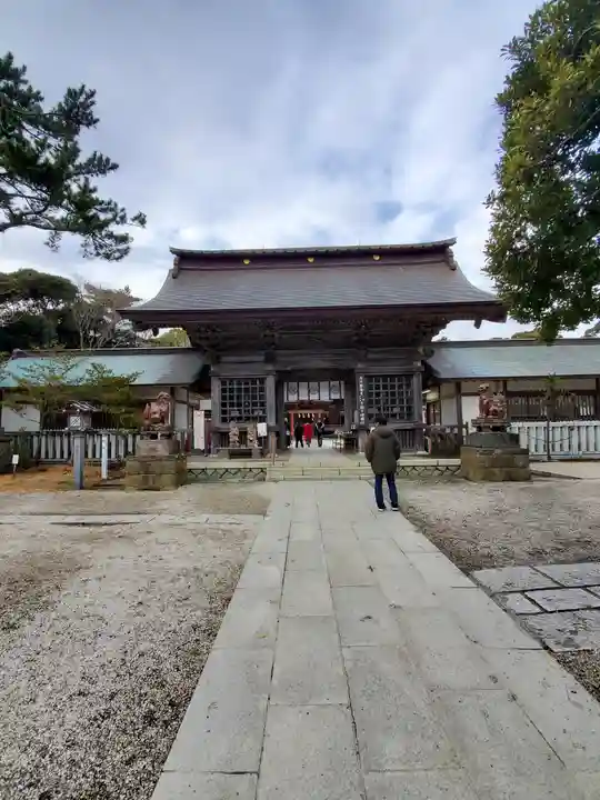 大洗磯前神社の山門・神門