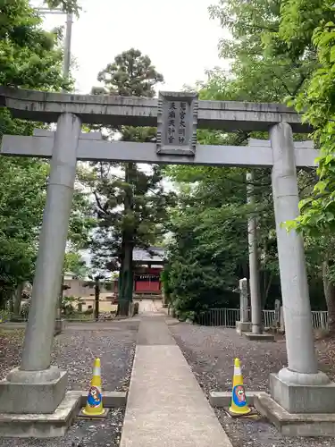 青毛五柱神社(埼玉県)
