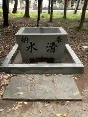 成海神社（羽黒八幡宮）の手水