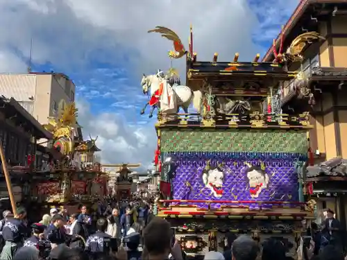 櫻山八幡宮のお祭り