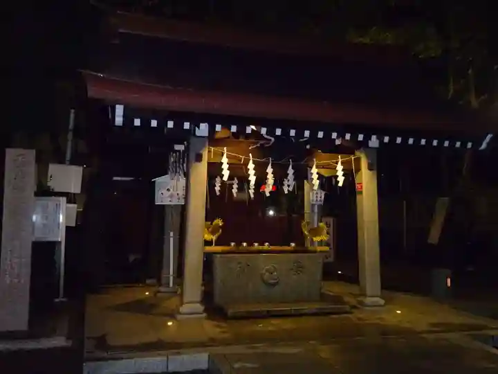 富岡八幡宮の手水舎