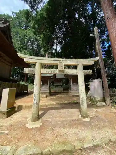 吉川八幡宮の鳥居