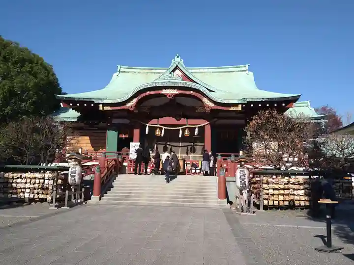 亀戸天神社の本殿・本堂